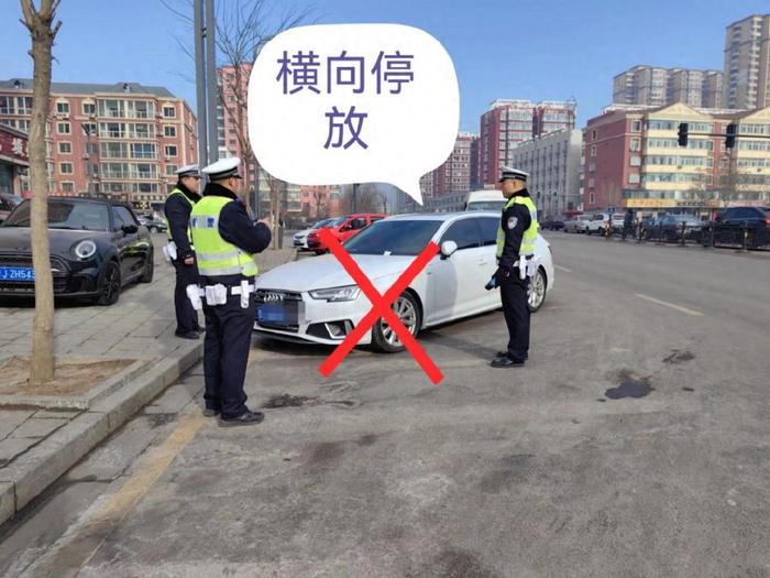 交城交警发布规范停车指南